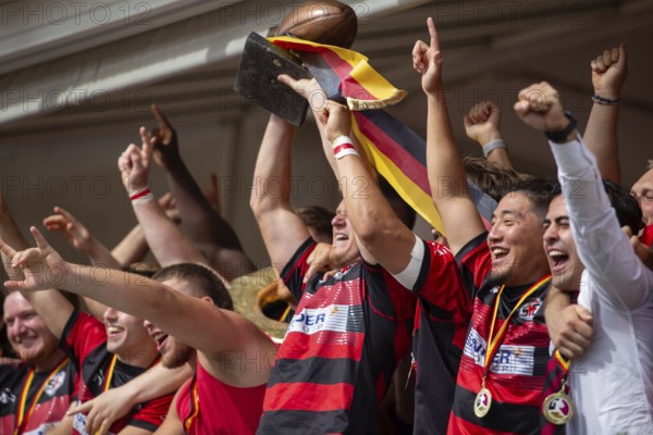 Rugby Bundesliga, 2024/25 season, final for the German championship: SC Frankfurt 1880 against TSV