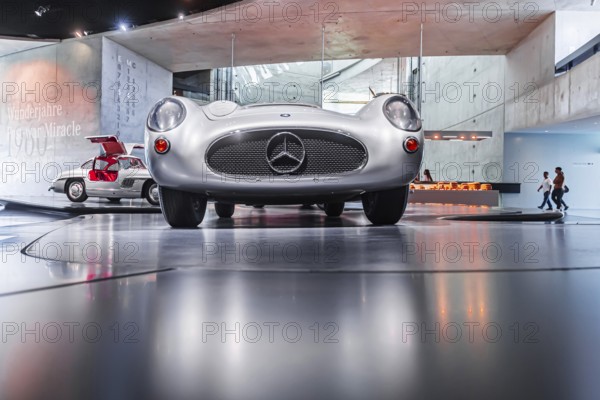 Mercedes-Benz 300 SLR Uhlenhaut Coupé from 1955. Two examples were built, one was auctioned. With