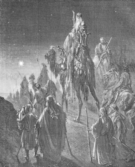 The Star of the Wise Men, Star of Bethlehem, an astronomical event mentioned in the Christmas story