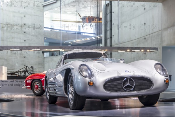 Mercedes-Benz 300 SLR Uhlenhaut Coupé from 1955. Two examples were built, one was auctioned. With