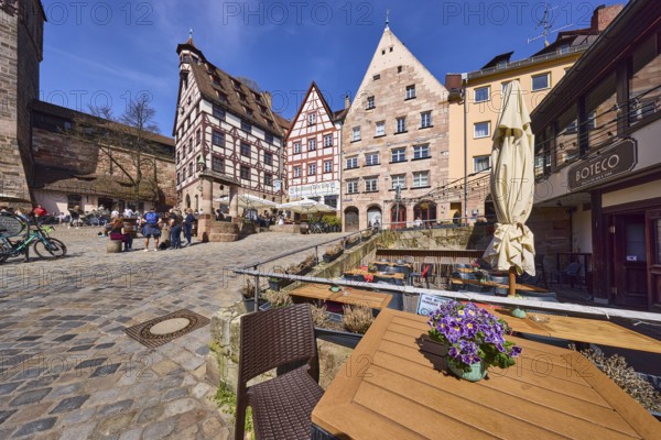 Pilatushaus, town house, late Gothic architectural style, historic buildings, half-timbered houses,