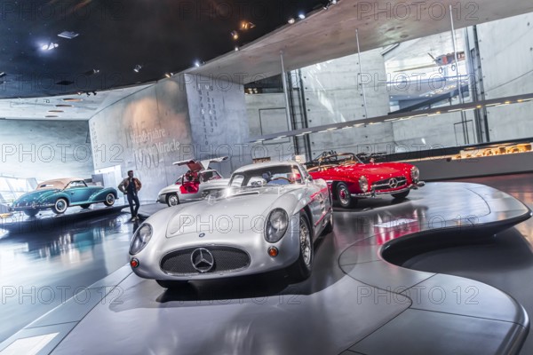 Mercedes-Benz 300 SLR Uhlenhaut Coupé from 1955. Two examples were built, one was auctioned. With