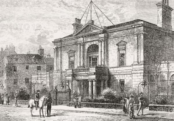 Mariner's Hospital, Trinity House, Edinburgh, Scotland, 19th century