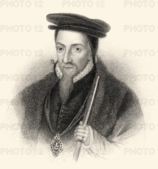 William Paulet, 1. Marquess of Winchester, ca. 1483/1485-1572, englischer Staatssekretär und