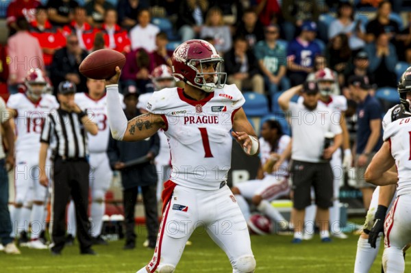 European League of Football, ELF/ Game: Prague Lions at Munich Ravens on 09. June. 2024, in the