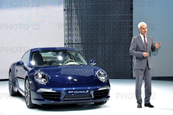 Matthias Müller Chairman of the Executive Board of Porsche