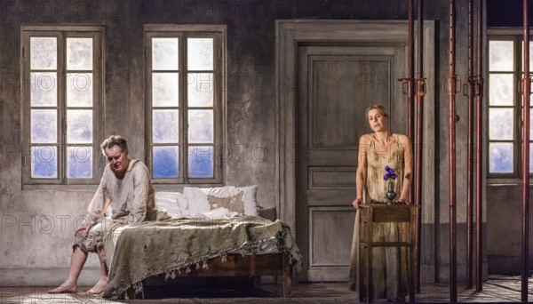 BERLIN, Germany - January 2024: Written on Skin - Opera in three parts by George Benjamin in a