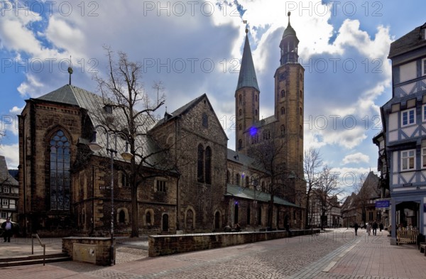 Goslar Market Church of St Cosmas and Damian 75008 built around 1165 new chancel in the 14th