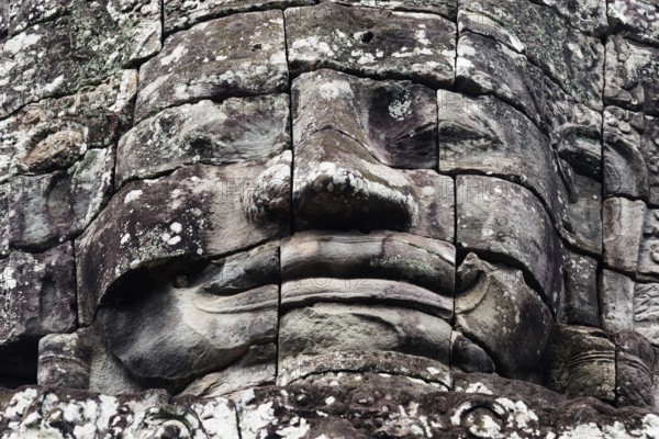 Buddhist gatekeepers, mystical, enchanted, close-ups, Khmer Kingdom, Theravada Buddhism, Unesco