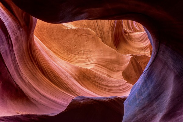 Antelope Canyon is a slot canyon in the American Southwest, on Navajo land east of Page, Arizona.