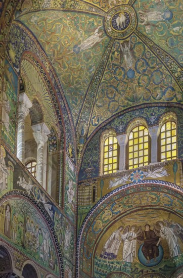 The Basilica of San Vitale is a church in Ravenna, and one of the most important examples of early