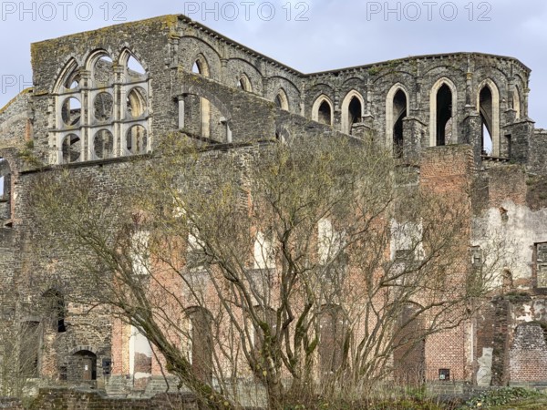 Villers Abbey ruins, an ancient Cistercian abbey located near the town of Villers-la-Ville in the