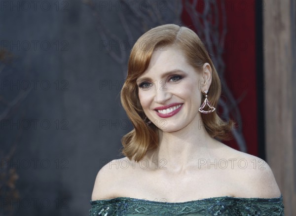 Jessica Chastain at the Los Angeles premiere of 'It Chapter Two' held at the Regency Village