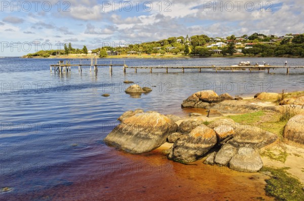 The tranquil water of the Hardy Inlet is ideal for fishing, swimming, boating or kayaking, Augusta,