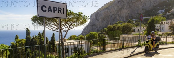 Amalfi Coast, Mediterranean Sea, Italy. Website Banner