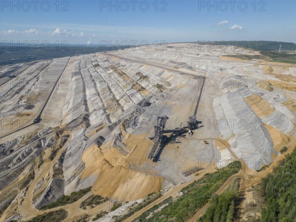 The Hambach open pit mine is the largest open pit mine operated by RWE Power AG in the Rhenish