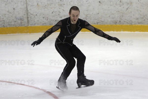 Sofia, Bulgaria - 28 February, 2021: Larry Loupolover of Bulgaria performs during the senior men