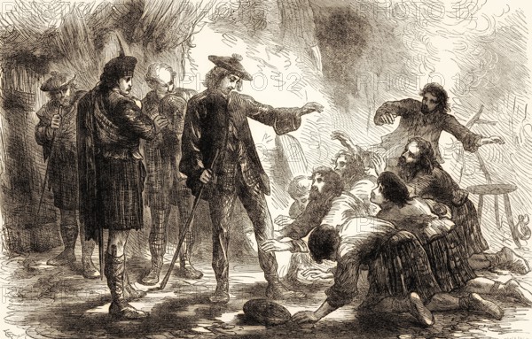 Charles Edward Stuart after the Battle of Culloden on 16 April 1746, Jacobite rising of 1745, From