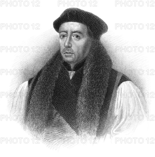 Thomas Cranmer, 1489-1556, ein führender Vertreter der englischen Reformation und Erzbischof von