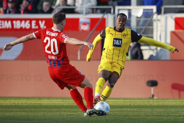 Germany: Soccer 1st Bundesliga, Matchday 20 - 1. FC Heidenheim vs. Borussia Dortmund - Voith-Arena