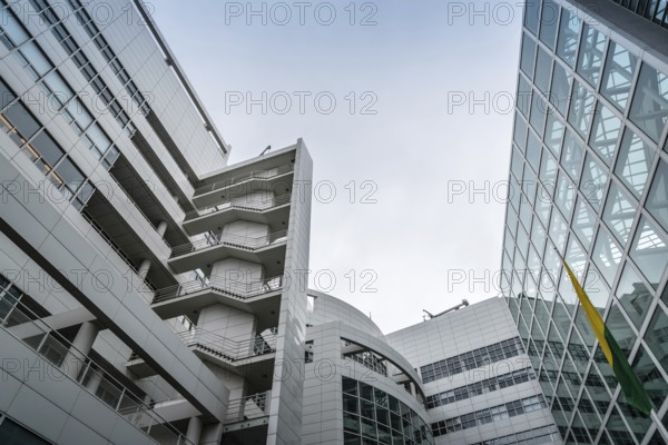 The Hague, The Netherlands, August 7, 2016: The Hague City Hall. It was designed by American
