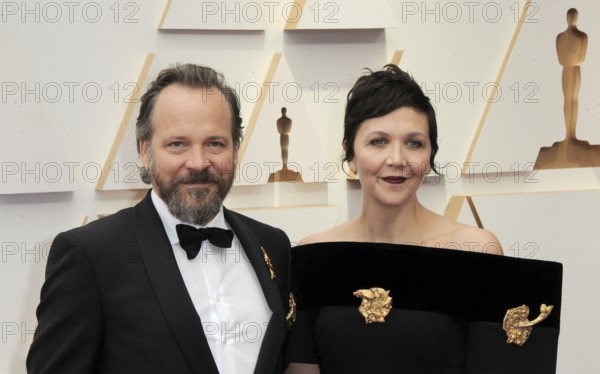 Maggie Gyllenhaal and Peter Sarsgaard at the 94th Annual Academy Awards held at the Dolby Theatre