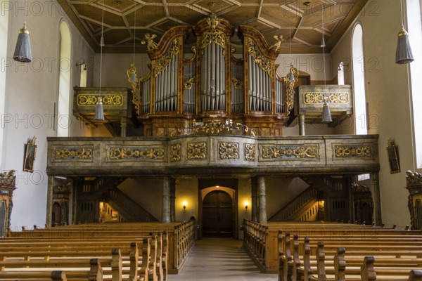 Iglesia barroca Maria in der Tanne, del año 1700, Triberg, Baden-Wurtemberg, distrito de Selva