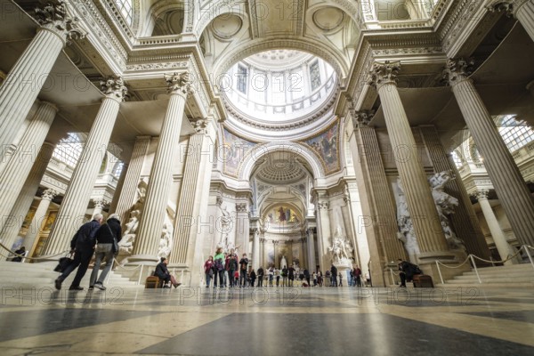 Pantheon, le Panthéon, monument in neoclassical style, 5th district, Paris, France, Western Europe