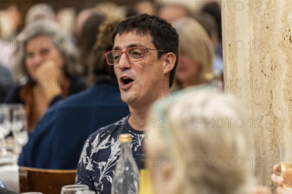 Sopar de cantadors i cantadores, (Dinner of singers), TardOral, Can Tronca, Sant Joan, Mallorca,