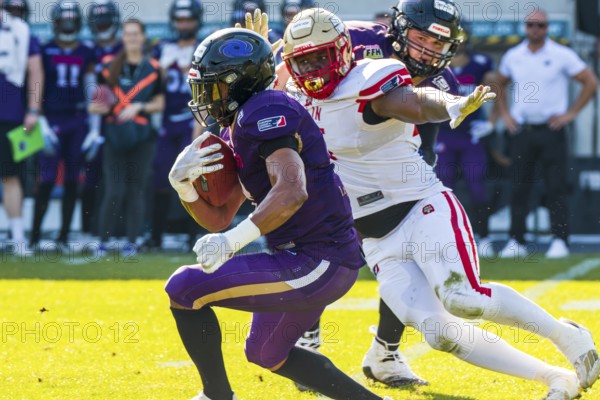 ELF/ PlayOff Game : Berlin Thunder at Frankfurt Galaxy on 09. Sept. 2023, in the PSD Bank Arena,