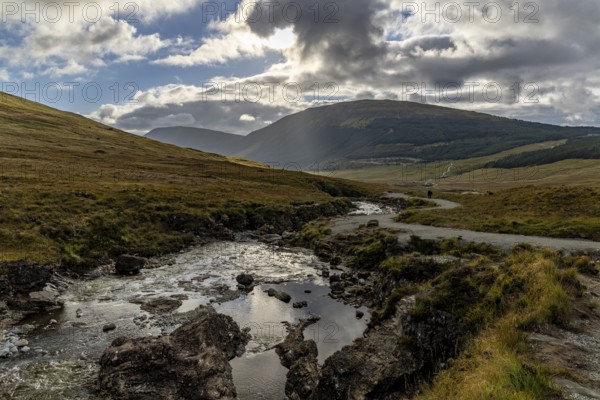 Wild Vale, Fairy Pools, Glumagan nan Sithichean, waterfalls in Glen Brittle, Isle of Skye, Inner
