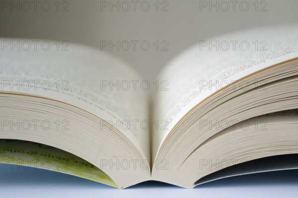 Open book - close-up