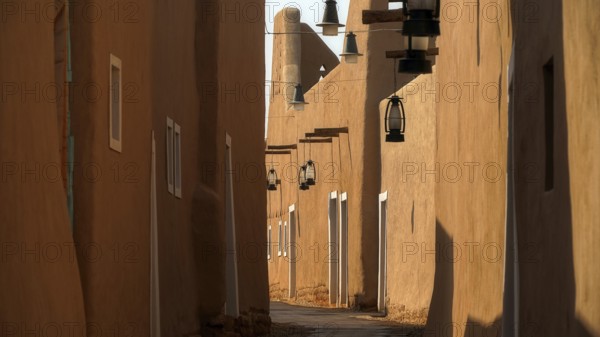 At Turaif, historical village in Diriyah, architecture, building, Saudi Arabia, Middle East, Middle