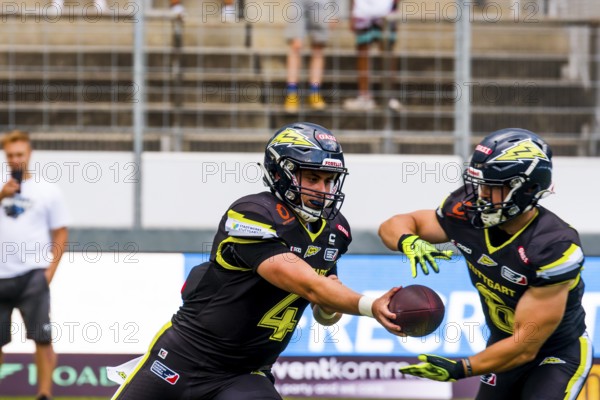 ELF/ Game: Panthers Wroclaw at Stuttgart Surge on 21. Juny. 2024, in the Gazi Stadium, Stuttgart,