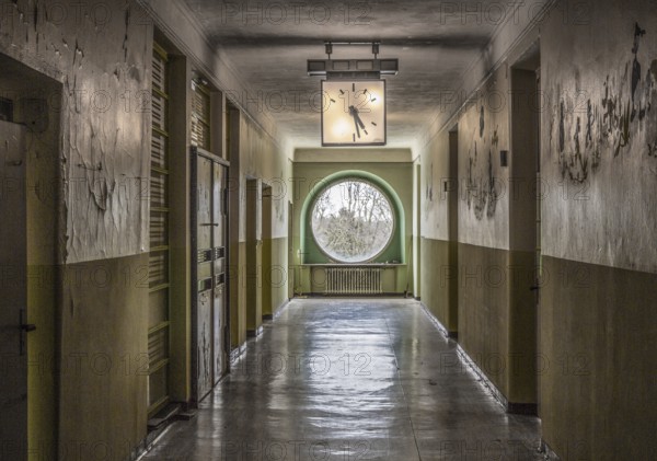 Harzgerode, former children's lung sanatorium 1929-1931 by Godehard Schwethelm, closed in 1998,