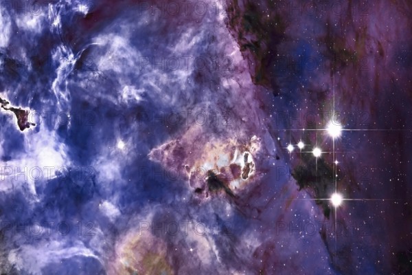 Star Forming region, Deep space, Space background, Elements of this image furnished by NASA.
