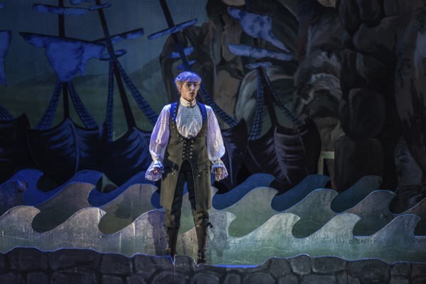 ?Xerxes? by George Frideric Handel in the production by Stefan Herheim. Revival rehearsal from 11