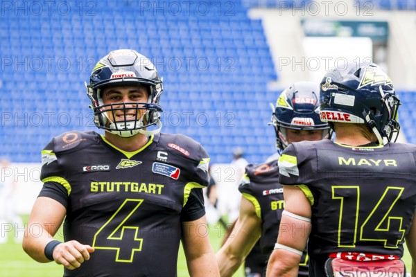European League of Football, ELF/ Game:  Munich Ravens at Stuttgart Surge  on 26.May.  2024 ,in the