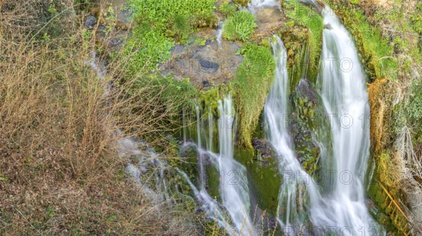 Paseo del Molinar Path, Molinar River Waterfall, Tobera, Montes Obarenes-San Zadornil Natural Park,