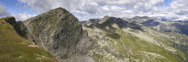Gmeineck, summit in the Hohe Tauern National Park, Carinthia, Austria