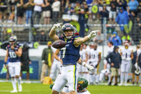 European League of Football, ELF/ Game: Barcelona Dragons at Stuttgart Surge on 18. Aug. 2024, in