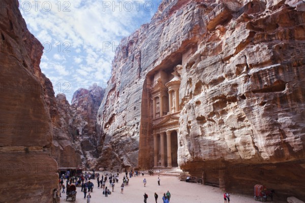 Side view of The Treasury