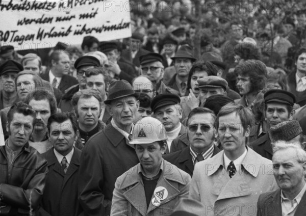 The strike action in the collective bargaining dispute of the Industriegewerkschaft Metall (IG