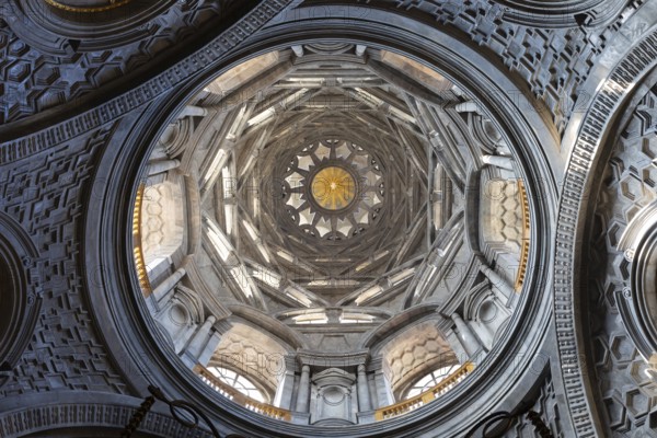 Turin, Italy - Circa August 2021: the Chapel of the Shroud, 1694 by Guarini. One of the most