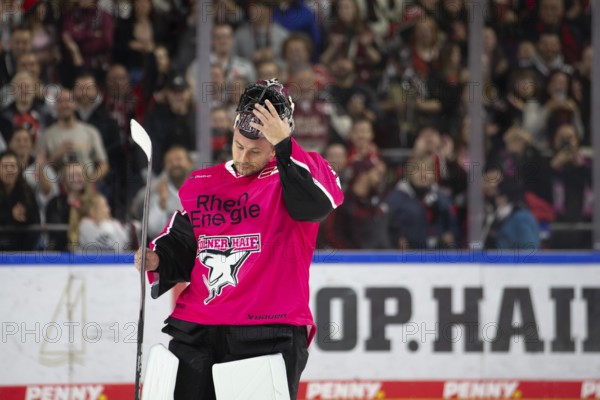 LanxessArena, Cologne, North Rhine-Westphalia, Julius Hudacek (Cologne Sharks, #35), PENNY DEL,