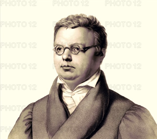 Friedrich Arnold Brockhaus, 1772 – 1823, German encyclopedia publisher and editor, digitally