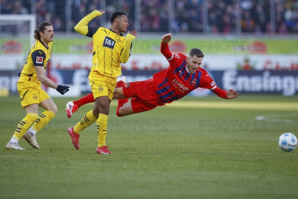 Germany: Soccer 1st Bundesliga, Matchday 20 - 1. FC Heidenheim vs. Borussia Dortmund - Voith-Arena