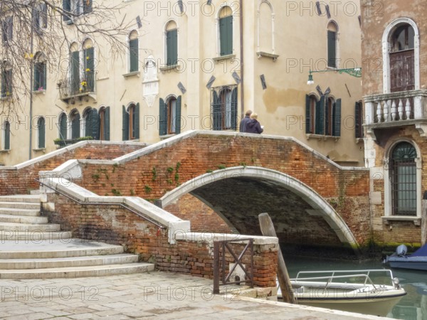 Ponte dei Gesuiti (Jesuit Bridge) on the Rio de Santa Caterina is just one of the hundreds of