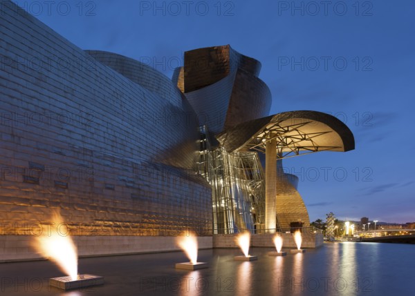 Guggenheim museum, Bilbao, Bizkaia, Basque country, Spain