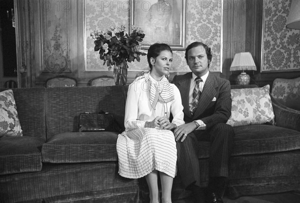 Carl XVI Gustaf and Silvia Sommerlath. Carl XVI Gustaf, King of Sweden. Born 30 april 1946. Picture